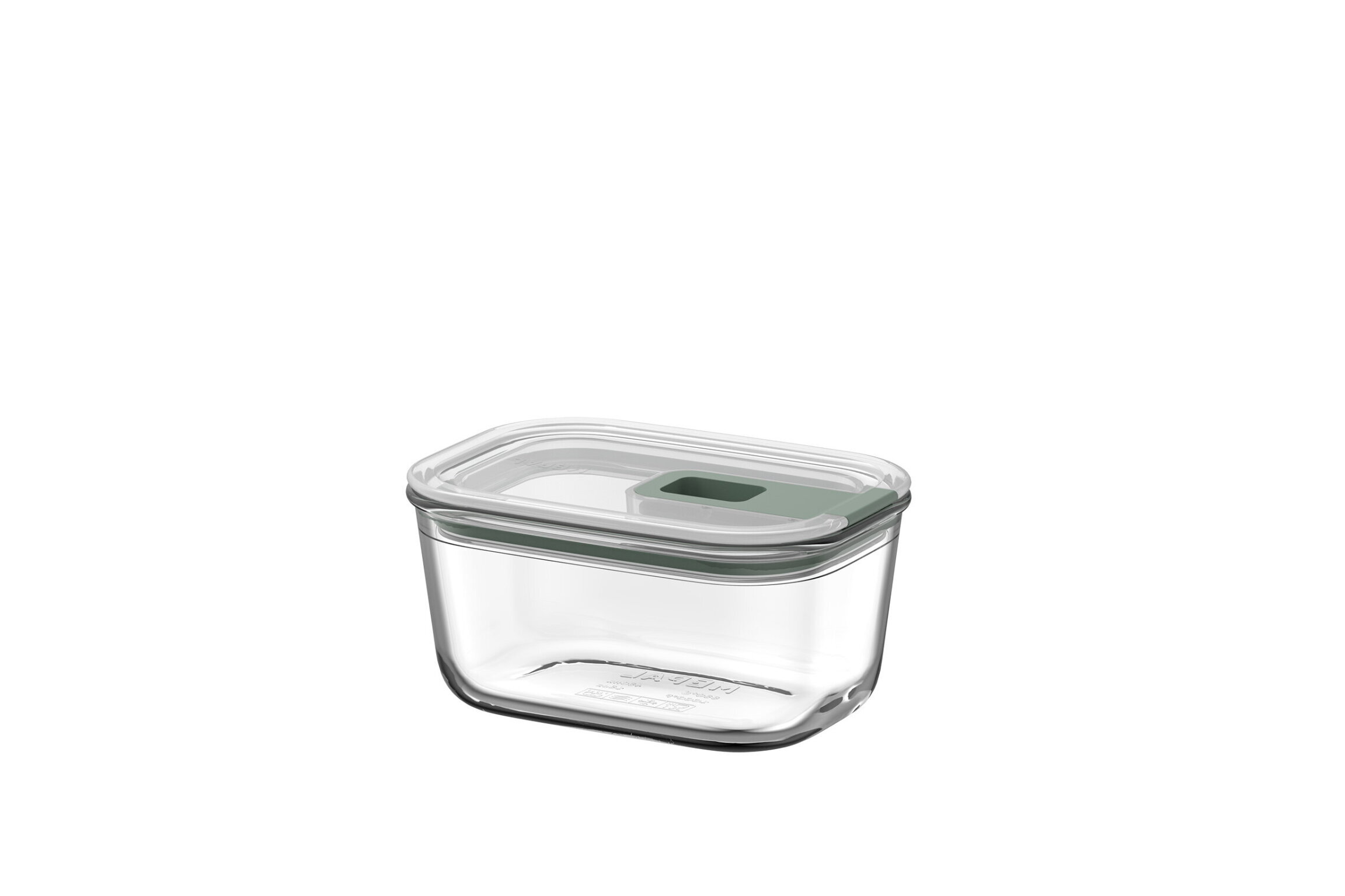 Mepal EasyClip 2.0 glazen vershouddoos 450 ml nordic sage