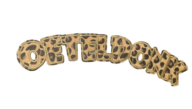 Embleem Oeteldonk panter stof rug