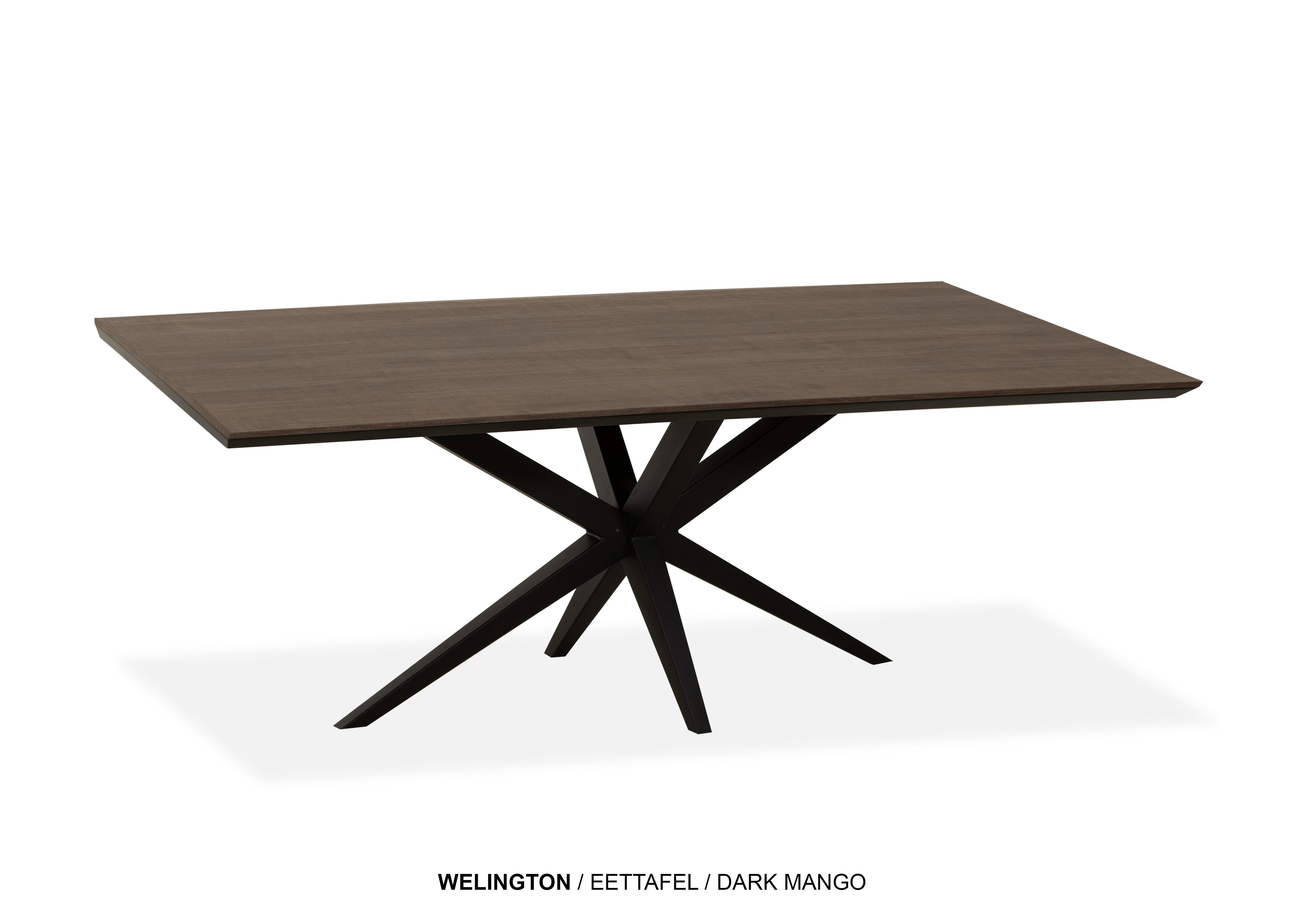 Eetkamertafel Wellington rechthoek
