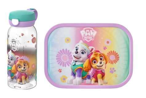 Mepal 2-delige lunchset campus Paw Patrol girls lunchbox + drinkfles met flipdop