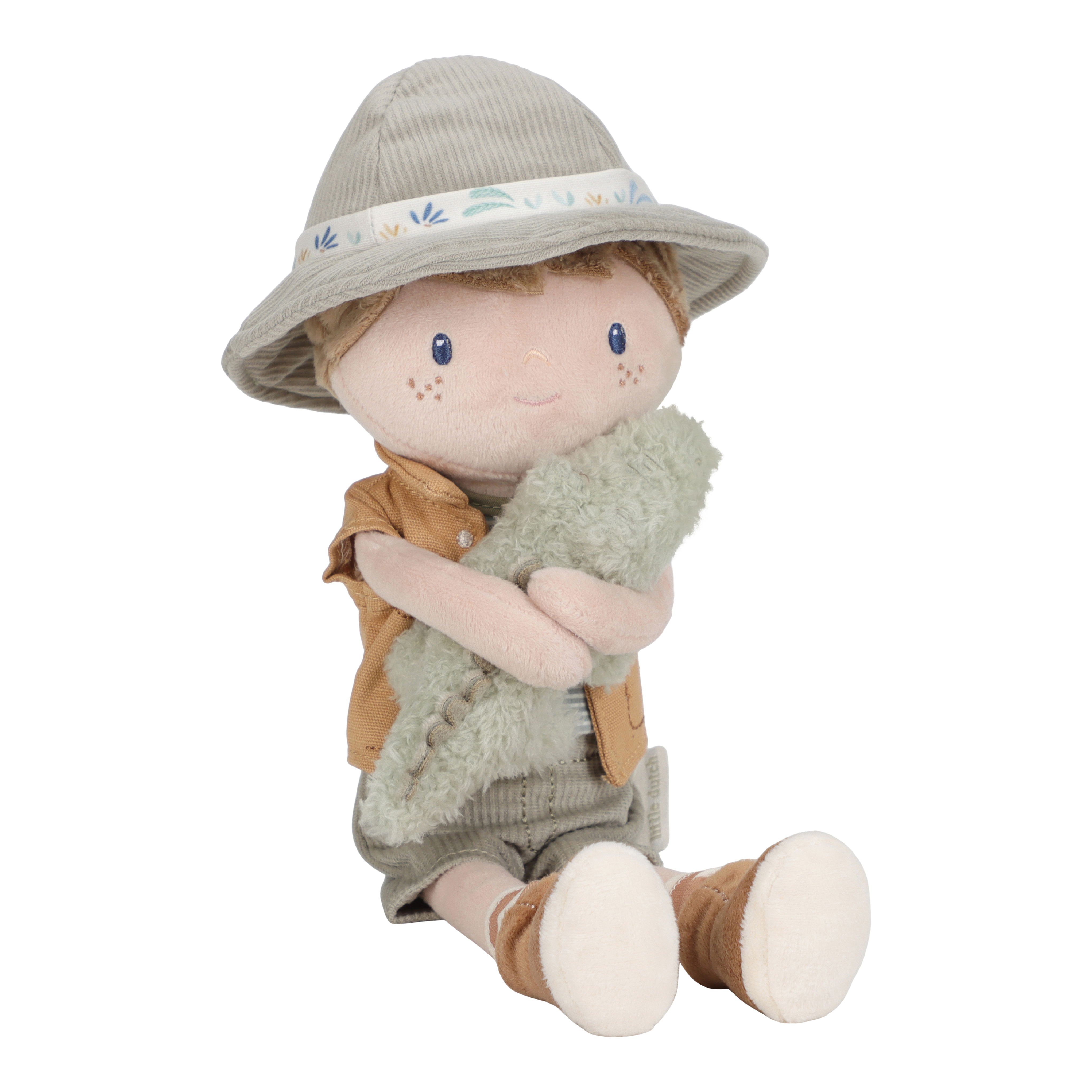Little Dutch knuffelpop Jim safari friends