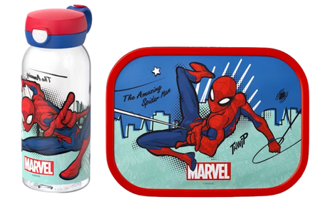 Mepal 2-delige lunchset campus Spiderman lunchbox + drinkfles met flipdop