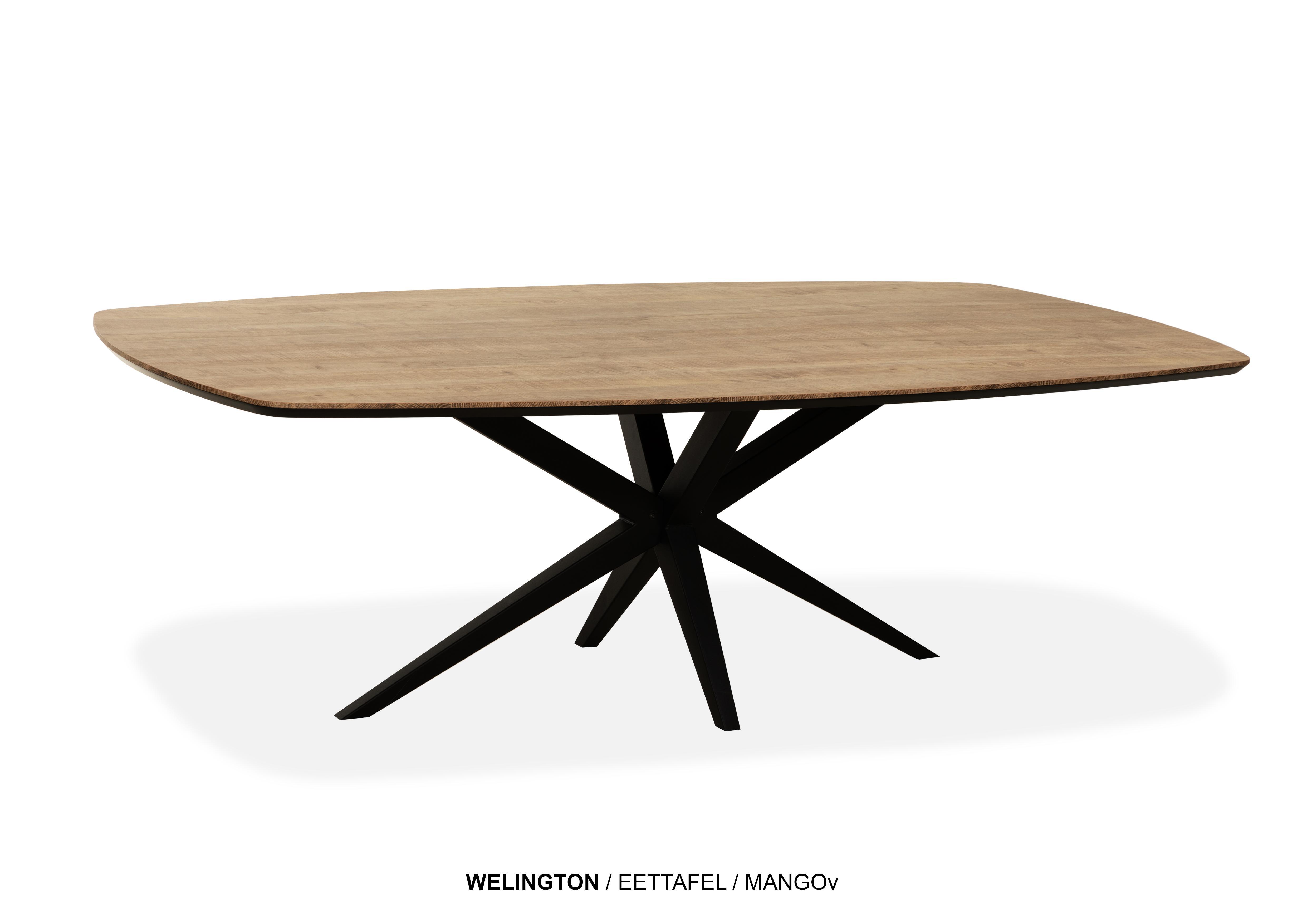 Eetkamertafel Wellington deens ovaal