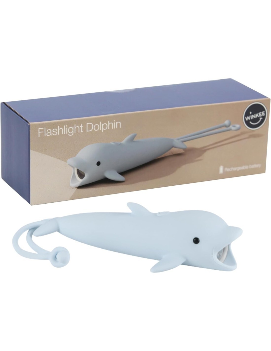 Kinderzaklamp dolfijn