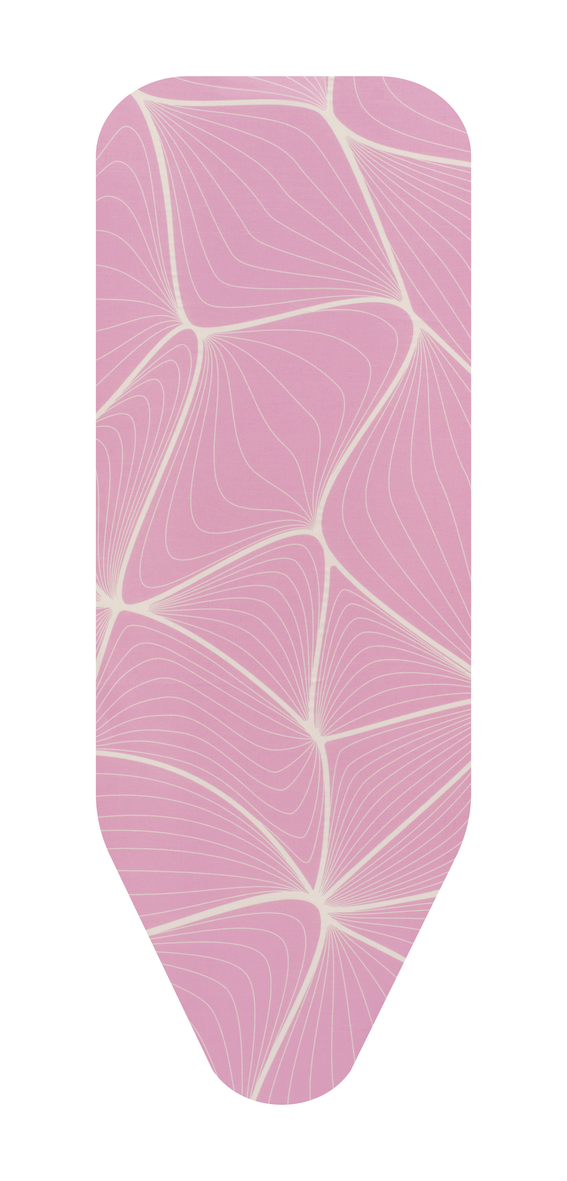 Brabantia strijkplankhoes C 124x45cm 2mm schuim Lilac waves