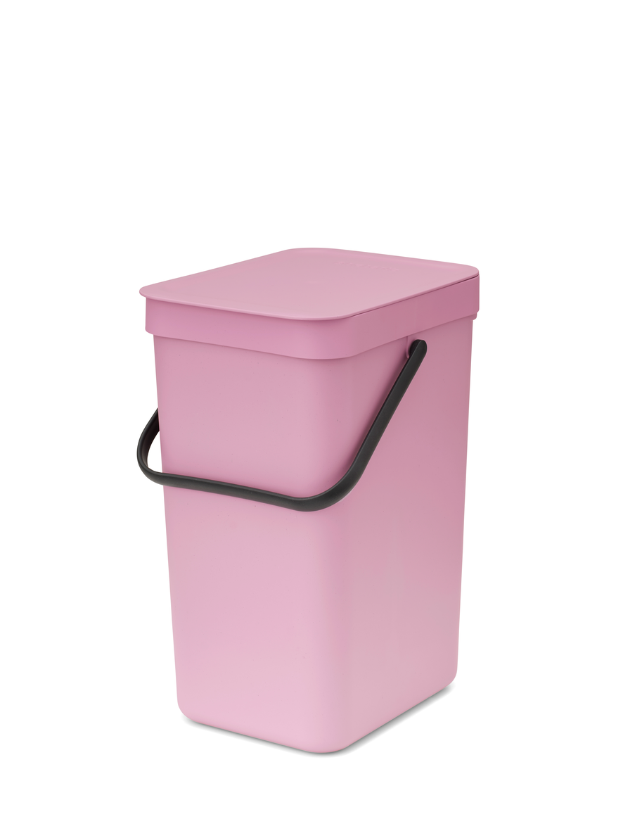 Brabantia Sort & Go afvalemmer 12 liter lilac pink