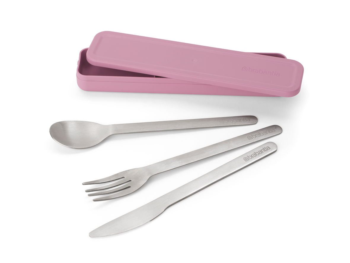 Brabantia Make & Take Bestekset 3-delig Lilac pink