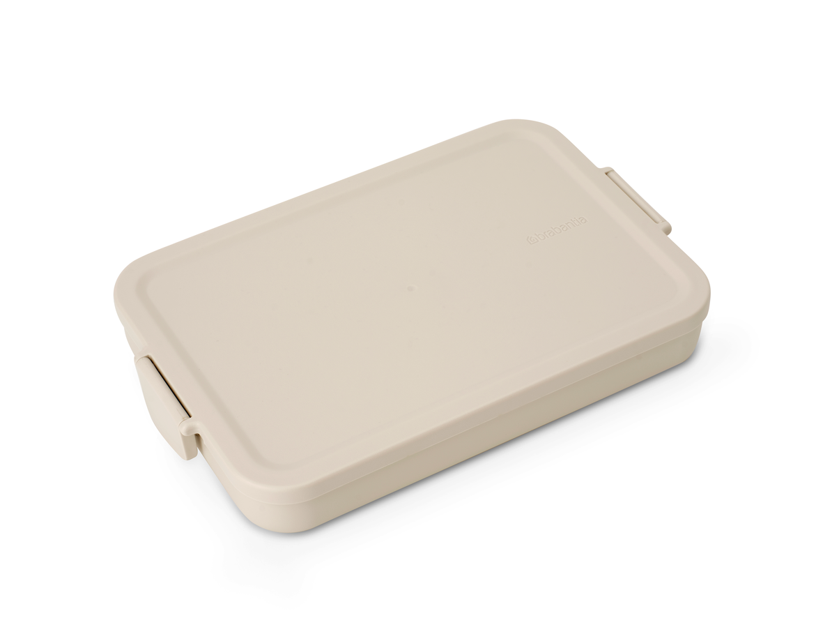 Brabantia Make & Take Lunchbox plat kunststof Soft Beige