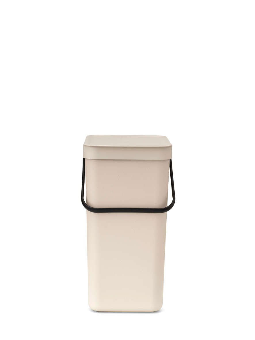 Brabantia Sort & Go afvalemmer 16 liter soft beige