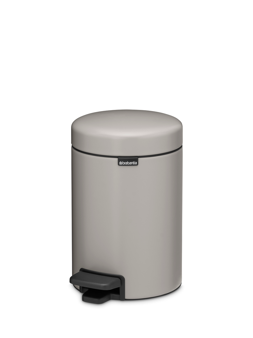 Brabantia pedaalemmer NewIcon 3 liter soft grey