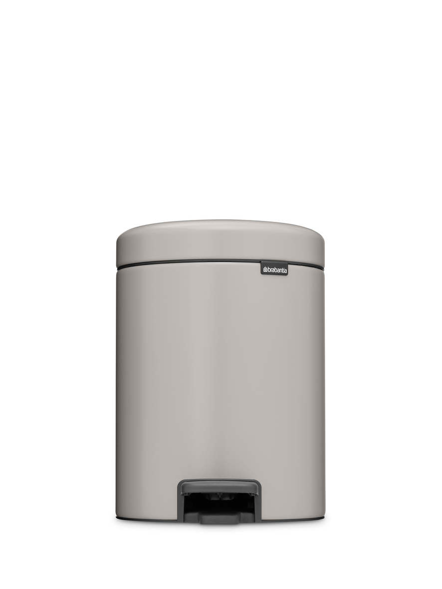 Brabantia pedaalemmer NewIcon 5 liter soft grey